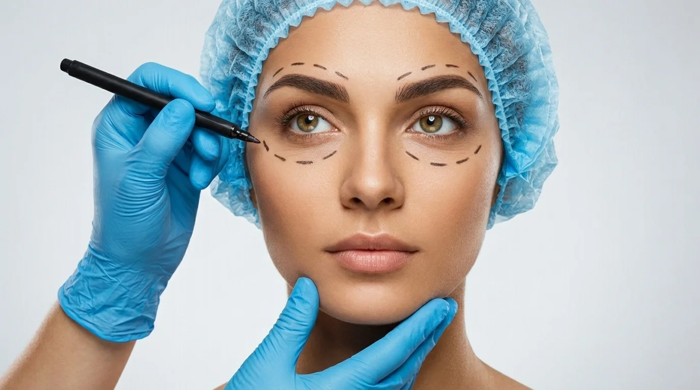 Quais cirurgias faciais podem tratar flacidez, pálpebras e proporções do rosto?